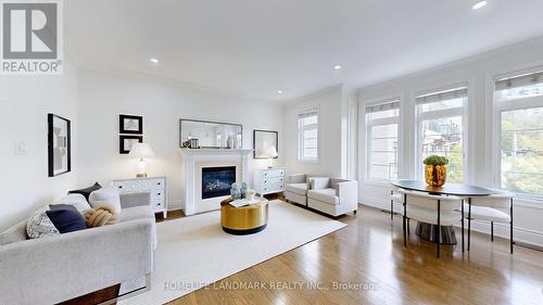 1 Madeline Road, Toronto, ON - Indoor Photo Showing Living Room With Fireplace