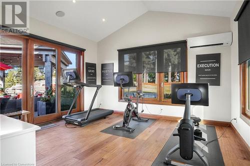 1546 Maryhill Road, Woolwich, ON - Indoor Photo Showing Gym Room