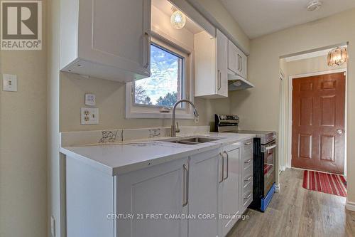 55 Salvia Street, London, ON - Indoor Photo Showing Kitchen With Double Sink