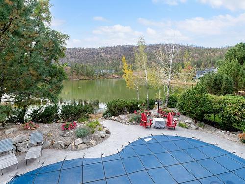 1966 Hidden Lake Place, Kelowna, BC - Outdoor With In Ground Pool