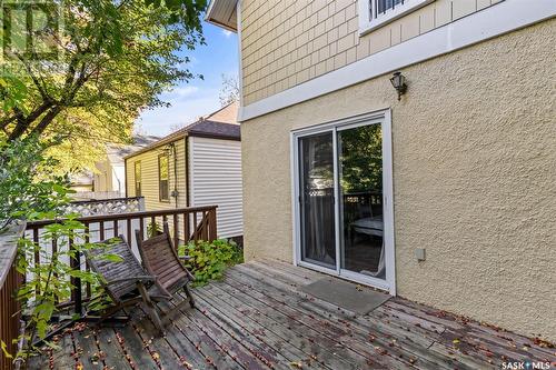 1023 E Avenue N, Saskatoon, SK - Outdoor With Deck Patio Veranda With Exterior