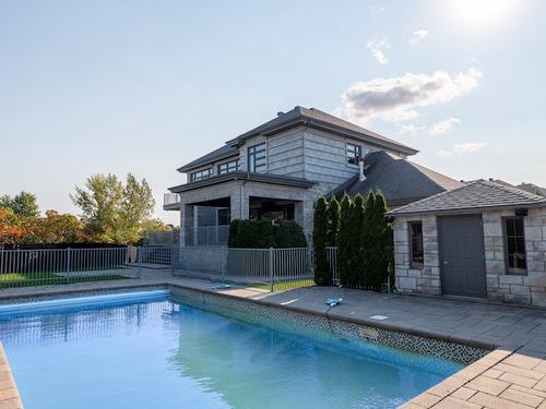 Piscine - 391 Rue Des Anémones, Laval (Sainte-Dorothée), QC - Outdoor With In Ground Pool