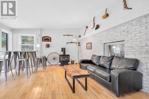 104214 Highway 7, Marmora And Lake, ON - Indoor Photo Showing Living Room With Fireplace