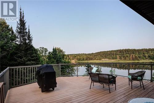 1207 Red Deer Lake Road, Sudbury, ON - Outdoor With Body Of Water With Deck Patio Veranda With Exterior