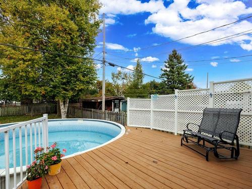 Pool - 1226 Rue Gilles, Laval (Fabreville), QC - Outdoor With Above Ground Pool