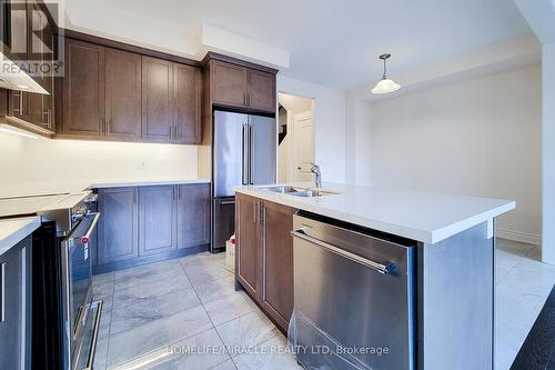 1101 Garner Road E, Hamilton, ON - Indoor Photo Showing Kitchen With Stainless Steel Kitchen With Double Sink