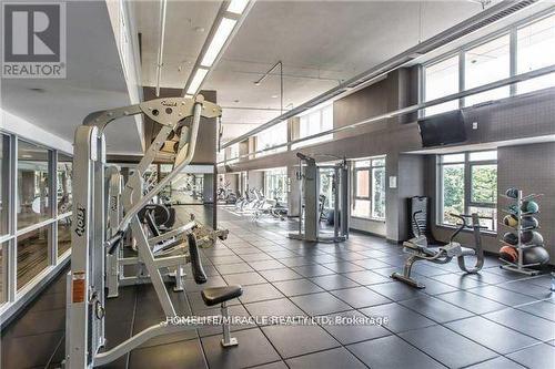 3101 - 190 Borough Drive, Toronto, ON - Indoor Photo Showing Gym Room