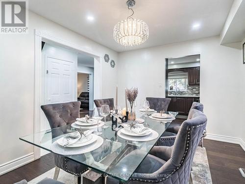 55 Castlehill Road, Brampton, ON - Indoor Photo Showing Dining Room