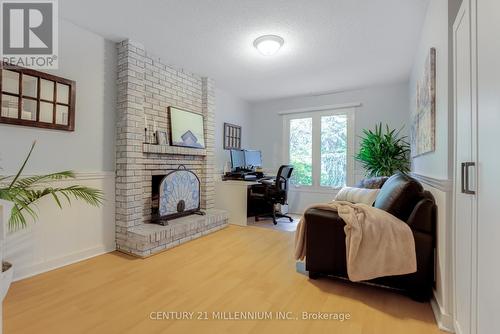 46 Tanager Square, Brampton, ON - Indoor With Fireplace