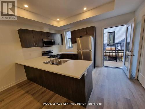 222 - 781 Clare Avenue, Welland, ON - Indoor Photo Showing Kitchen With Double Sink