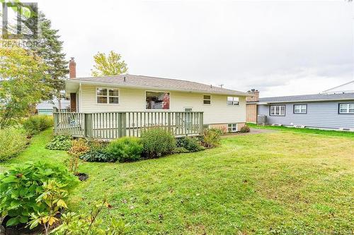 52 Verdun Street, Moncton, NB - Outdoor With Deck Patio Veranda