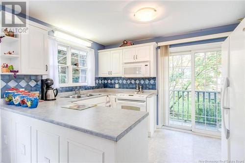 52 Verdun Street, Moncton, NB - Indoor Photo Showing Kitchen With Double Sink