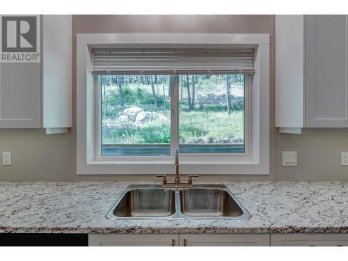 4820 Highway 33, Beaverdell, BC - Indoor Photo Showing Kitchen With Double Sink