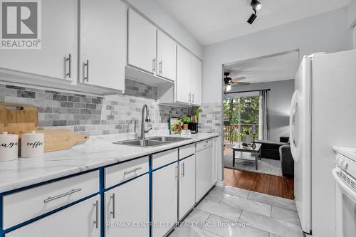 130 Gardenwood Drive, London, ON - Indoor Photo Showing Kitchen With Double Sink