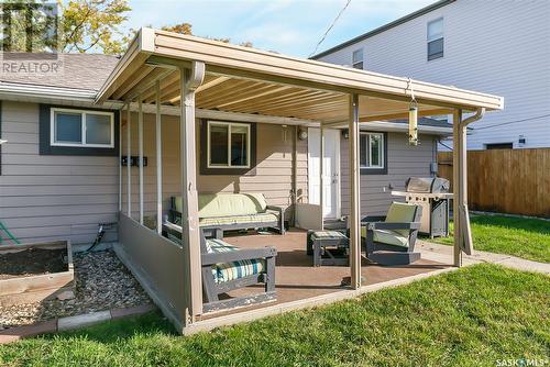 2648 Lacon Street, Regina, SK - Outdoor With Deck Patio Veranda With Exterior