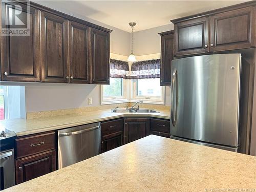 185 Houlton Street, Woodstock, NB - Indoor Photo Showing Kitchen With Double Sink