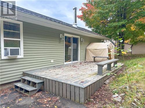 185 Houlton Street, Woodstock, NB - Outdoor With Deck Patio Veranda With Exterior