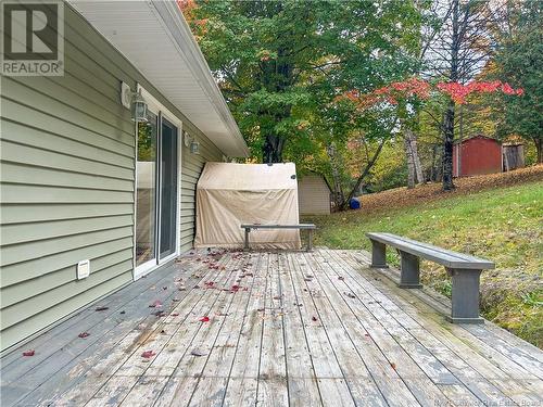 185 Houlton Street, Woodstock, NB - Outdoor With Deck Patio Veranda With Exterior