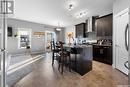 5689 Pearsall Crescent, Regina, SK  - Indoor Photo Showing Kitchen With Upgraded Kitchen 