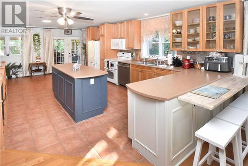 2258 B Highway 540, Little Current, ON - Indoor Photo Showing Kitchen With Double Sink