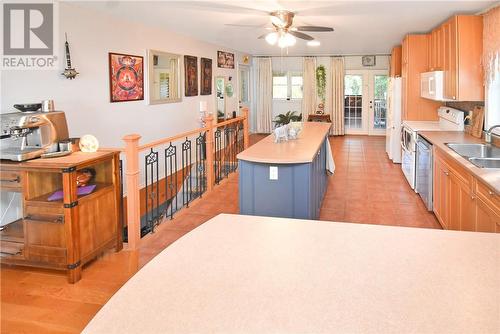 2258 B Highway 540, Little Current, ON - Indoor Photo Showing Kitchen With Double Sink