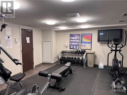 108 Richmond Road Unit#107, Ottawa, ON - Indoor Photo Showing Gym Room