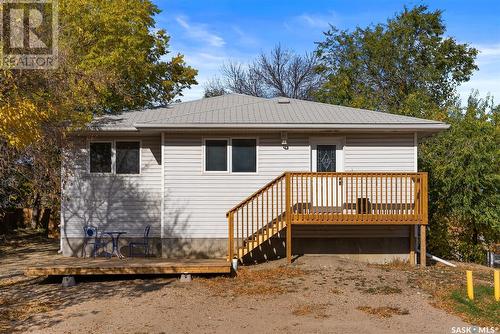 102 Macmurchy Avenue, Regina Beach, SK - Outdoor With Deck Patio Veranda With Exterior