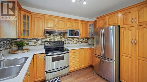 129 Moss Heather Drive, St. John'S, NL - Indoor Photo Showing Kitchen With Stainless Steel Kitchen With Double Sink