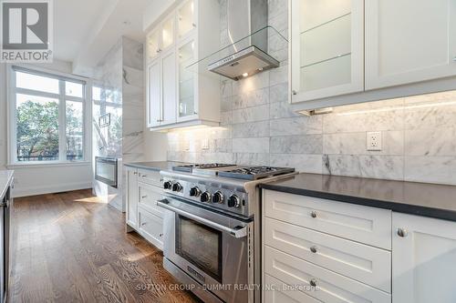 119B Hillside Avenue, Toronto, ON - Indoor Photo Showing Kitchen With Upgraded Kitchen