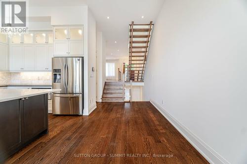 119B Hillside Avenue, Toronto, ON - Indoor Photo Showing Kitchen With Stainless Steel Kitchen With Upgraded Kitchen