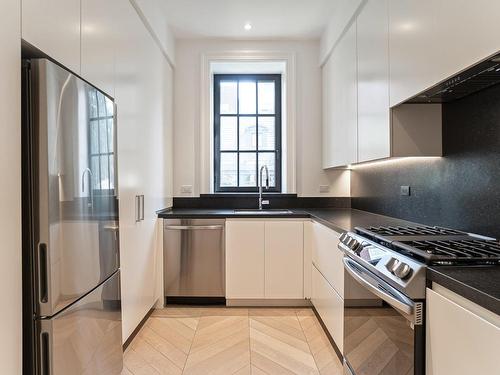 Cuisine - 3655 Rue Redpath, Montréal (Ville-Marie), QC - Indoor Photo Showing Kitchen With Upgraded Kitchen