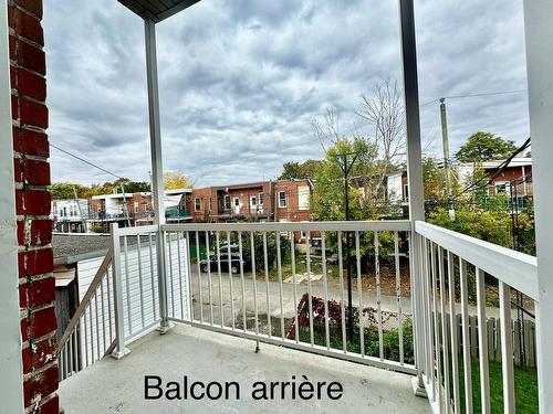 Balcon - 1023 5E Avenue, Montréal (Verdun/Île-Des-Soeurs), QC - Outdoor With Balcony With Exterior