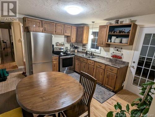 1566 Saint Charles Sud Road, Saint-Charles, NB - Indoor Photo Showing Kitchen With Double Sink