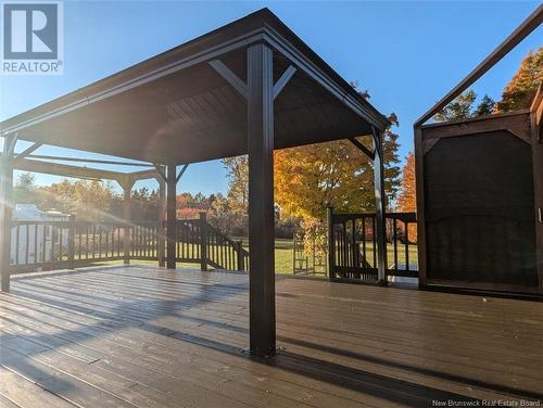 1566 Saint Charles Sud Road, Saint-Charles, NB - Outdoor With Deck Patio Veranda