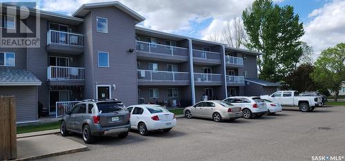 207 1808 Eaglesham Avenue, Weyburn, SK - Outdoor With Balcony With Facade