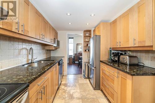 710 - 2045 Lake Shore Boulevard W, Toronto, ON - Indoor Photo Showing Kitchen With Double Sink