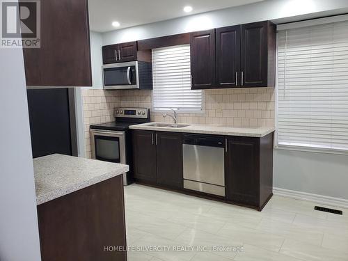 1 - 30 Castlehill Road, Brampton, ON - Indoor Photo Showing Kitchen With Double Sink