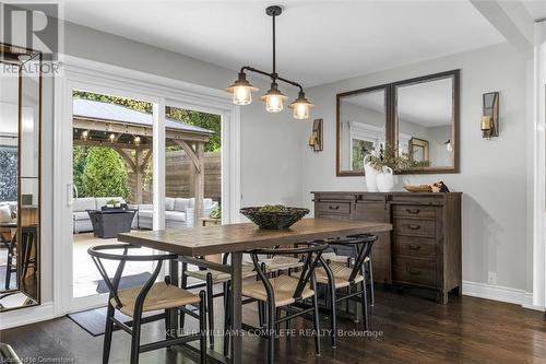 46 Terrace Drive, Hamilton, ON - Indoor Photo Showing Dining Room