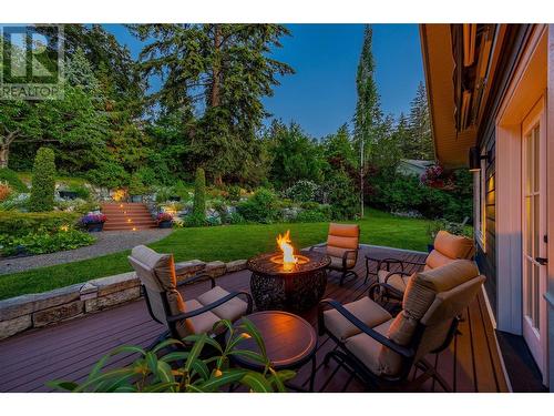 5139 Lakeshore Road, Kelowna, BC - Outdoor With Deck Patio Veranda With Backyard