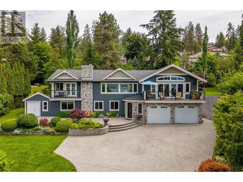 5139 Lakeshore Road, Kelowna, BC - Outdoor With Deck Patio Veranda With Facade