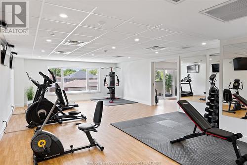 7887 Edgar Unit# 305, Windsor, ON - Indoor Photo Showing Gym Room