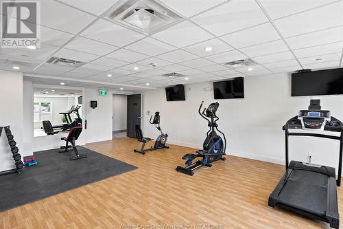 7887 Edgar Unit# 305, Windsor, ON - Indoor Photo Showing Gym Room