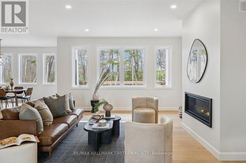 1311 Heritage Line S, Otonabee-South Monaghan, ON - Indoor Photo Showing Living Room With Fireplace