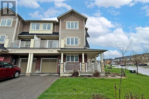 56 Artania Street, Oshawa, ON - Outdoor With Balcony With Facade