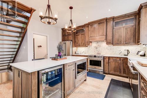 10 Clover Avenue, Cambridge, ON - Indoor Photo Showing Kitchen With Stainless Steel Kitchen With Upgraded Kitchen