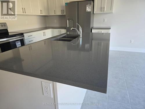 813 Knights Lane, Woodstock, ON - Indoor Photo Showing Kitchen With Double Sink