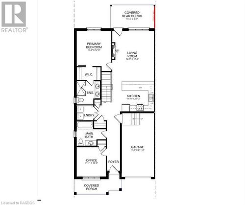 Layout is mirrored - 845 22Nd Avenue A, Hanover, ON - Other