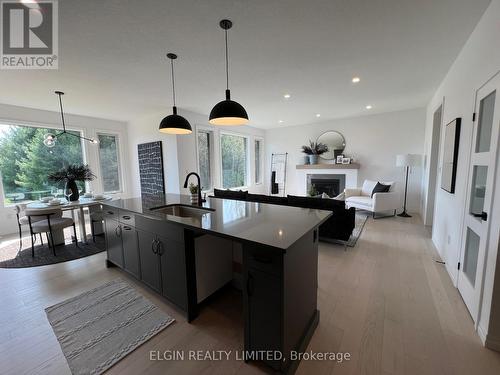 130 Graydon Drive, South-West Oxford (Mount Elgin), ON - Indoor Photo Showing Other Room With Fireplace