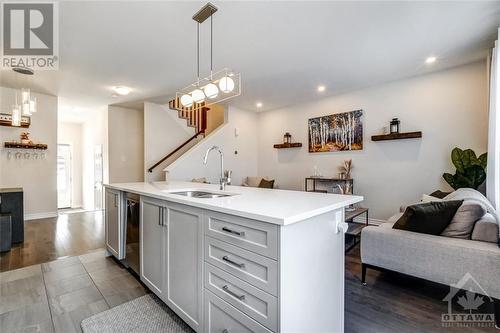 203 Tim Sheehan Place, Ottawa, ON - Indoor Photo Showing Kitchen With Double Sink