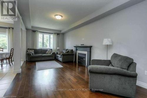 235 Birkinshaw Road, Cambridge, ON - Indoor Photo Showing Living Room With Fireplace